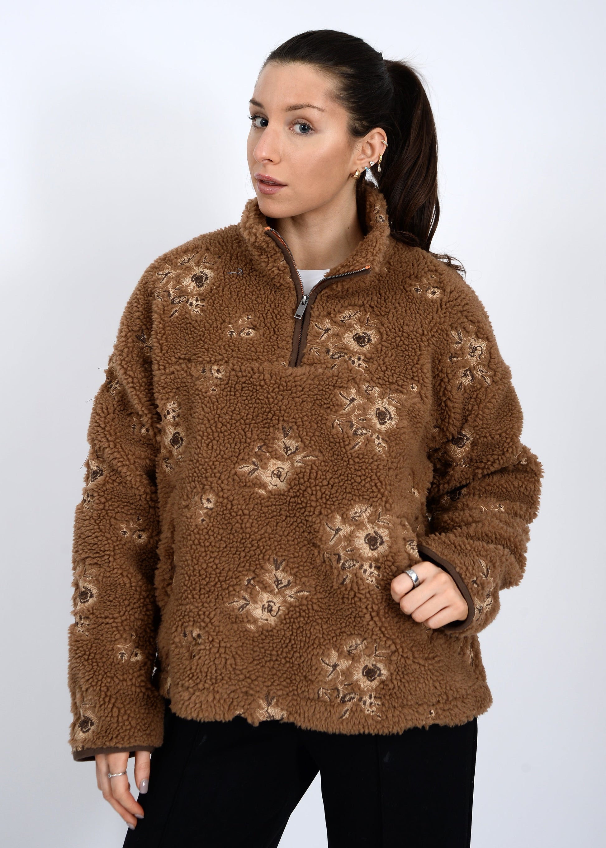  Poppy Anorak Jacket, Caramel Beige | RD Style