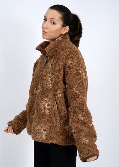  Poppy Anorak Jacket, Caramel Beige | RD Style