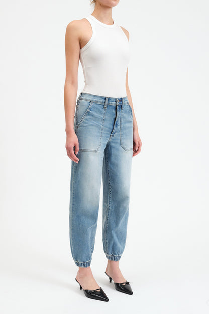  The Champ High Rise Jogger Jeans, Wings | Daze