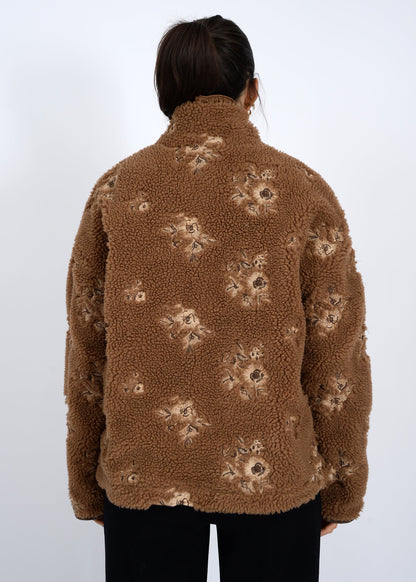  Poppy Anorak Jacket, Caramel Beige | RD Style