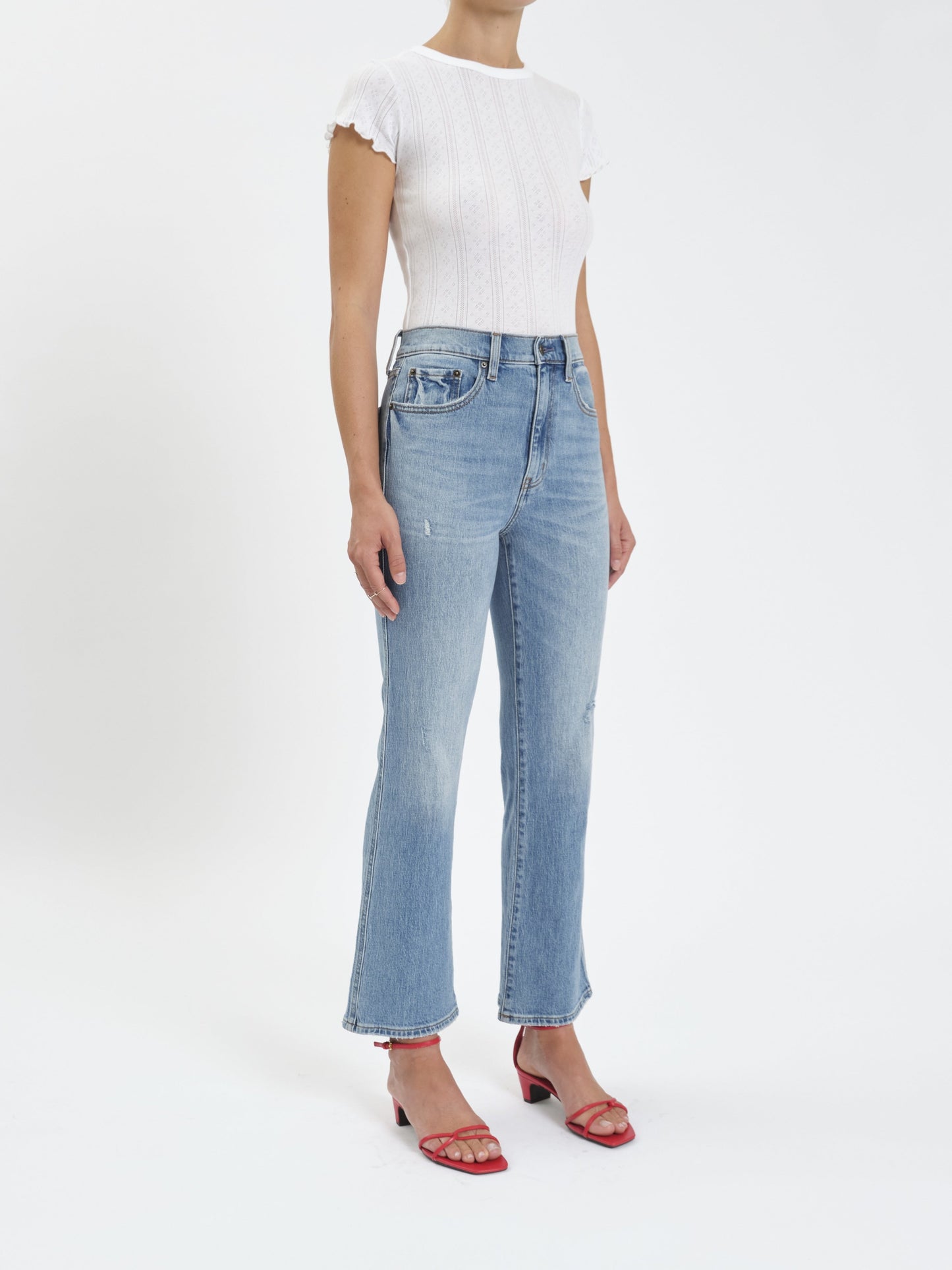  Soho Ankle Flare Jean, Be Mine Vintage | Daze