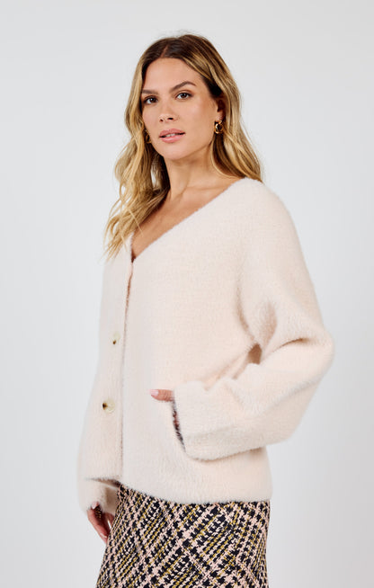  Consistency Soft Cardigan Coat, Light Blush | Sadie & Sage