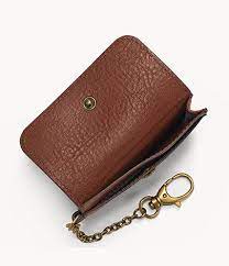  Valerie Card Case, Brown | FOSSIL
